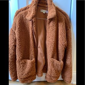 Fluffy Sherpa Jacket